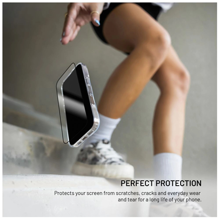 Fixed Screen protector | Apple | iPhone 17 Pro | Tempered glass | Black | Full Cover 2.5D