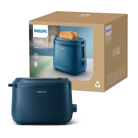 Philips | Toaster | HD2511/70 3000 series | Power 830 W | Number of slots 2 | Housing material Plastic