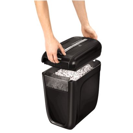 Powershred | 60Cs | Black | 22 L | Credit cards shredding | 75 dB | Paper handling standard/output 10 sheets per pass | Cross-Cut Shredder | Warranty 24 month(s)