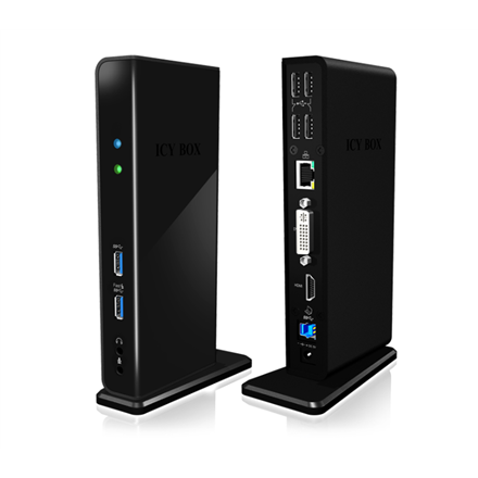 Raidsonic | ICY BOX | IB-DK2241AC Multi Docking Station | USB-A  Dock | Warranty 12 month(s)