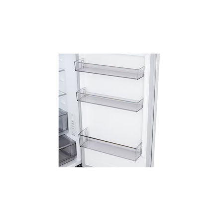LG Refrigerator | GBBSJ10ESW | Energy efficiency class E | Free standing | Combi | Height 186 cm | Fridge net capacity 220 L | Freezer net capacity 113 L | Display | 35 dB | White
