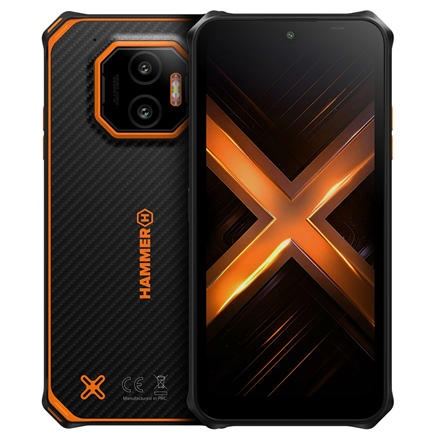 Hammer | Energy X2 | Black/Orange | 6.1 " | IPS | 1560 x 720 pixels | Mediatek | G81 | Internal RAM 6 GB | 128 GB | Dual SIM | 4G | Main camera resolution 50 MP | Android | 15 | 5000 mAh