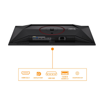 AOC Q27G4SDR | 27 " | QD-OLED | QHD | 16:9 | 360 Hz | 0.03 ms | 2560 x 1440 pixels | 1000 cd/m² | HDMI ports quantity 2 | Black