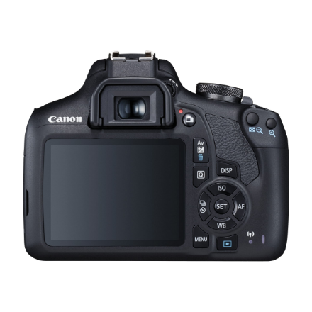Canon | EOS | 2000D 18-55 IS II EU26 | SLR Camera Kit | Megapixel 24.1 MP | Image stabilizer | ISO sensitivity (max) 12800 | Display diagonal 3.0 " | Wi-Fi | Video recording | APS-C | Black