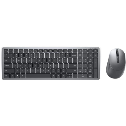 Dell | Pro Plus KM7120W | Keyboard and Mouse Set | Wireless | Mouse included | Bluetooth | Wireless connection | Lithuanian | Titan Gray