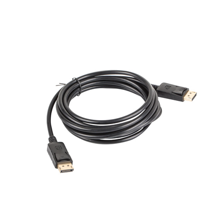 Lanberg | DisplayPort Cable 19 Pin V1.2 4K, 3 m | CA-DPDP-10CC-0030-BK | DisplayPort to DisplayPort