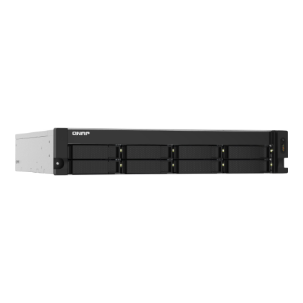 QNAP | 8-Bay NAS | TS-832PXU-RP-4G | Up to 8 HDD Hot-swap | AnnapurnaLabs Alpine | AL324 ARM Cortex-A57 Quad-Core | Processor frequency 1.7 GHz | 4 GB | DDR4
