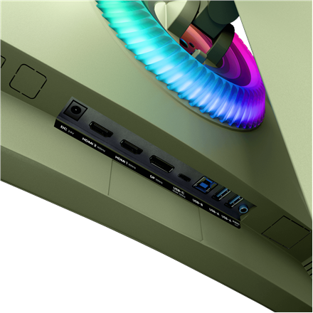 Arozzi Nova | 49 " | VA | 32:9 | 165 Hz | 4 ms | 5120 x 1440 pixels | 350 cd/m² | HDMI ports quantity 2 | Forest Green