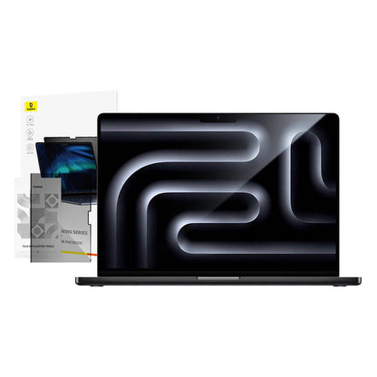 Baseus Magic Drawing magnetic protective privacy overlay for MacBook Pro 16" (2021/2023) + cleaning kit (transparent) - Product Image 5