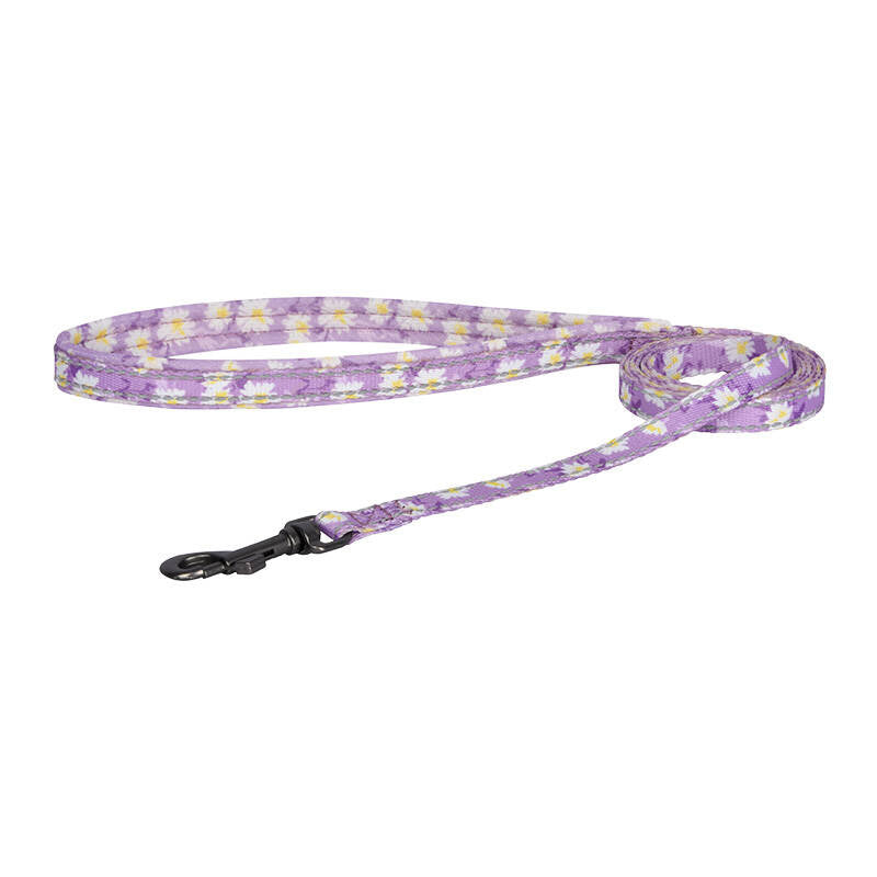 Dogness walking set leash 1,5m+harness for dog (pink) - Product Image 3