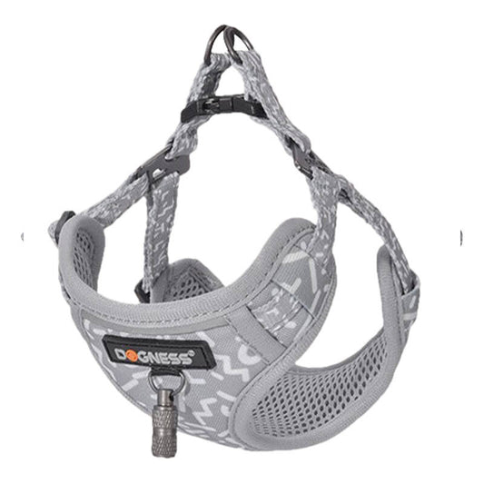 Cat set Dogness harness and leash 1,5m (Light Grey) - Product Image 2