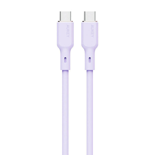USB-C to USB-C Cable Aukey CB-SCC102, 100W, 1.8m (lavender) - Product Image 1