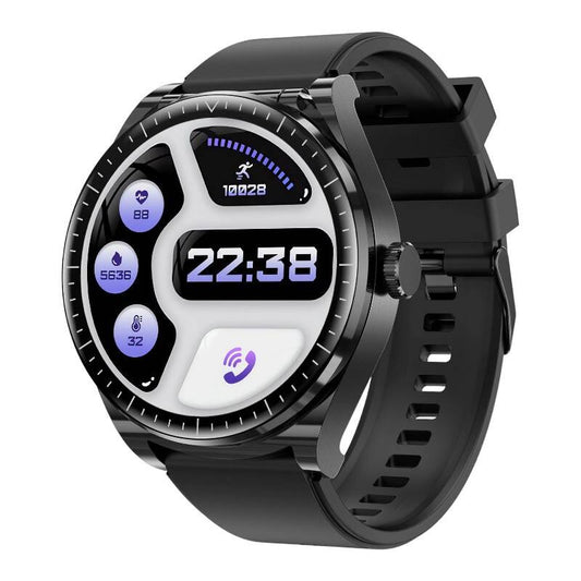 BlitzWolf BW-HW1 Smartwatch + TWS-Kopfhörer (schwarz)