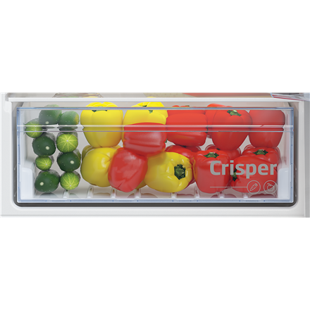 BEKO Refrigerator | BCHA275K41SN | Energy efficiency class E | Built-in | Combi | Height 177.5 cm | No Frost system | Fr