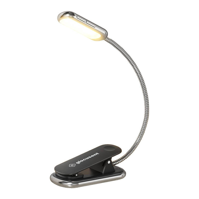 Wireless lamp Posh Premium Glocusent GLCSNTA2001 book light, USB-C 1000mAh timer Black - Product Image 1