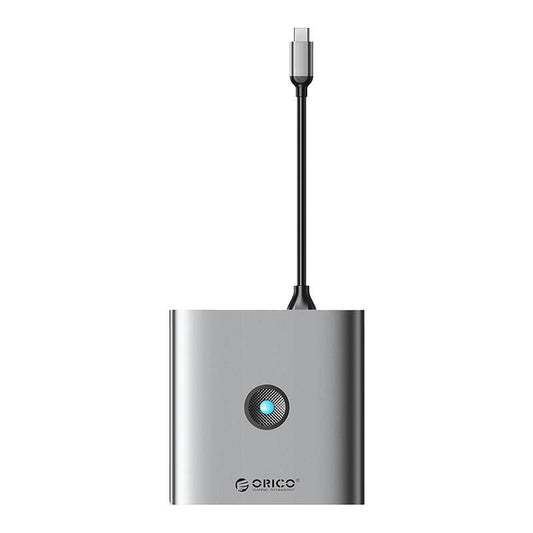 Adapter Hub 8w1 Orico, HDMI 4K + 3x USB-A 3.0, USB-C, 100W PD + SD/TF - Product Image 1