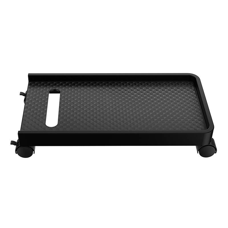 Desktop computer stand, on wheels (black), up to 15 kg - Product Image 2