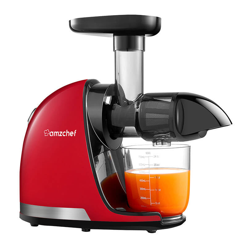 Slow Juicer AMZCHEF 1501-RD (Red) - Product Image 1
