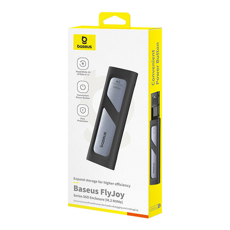 SSD Enclosure Baseus FlyJoy (grey) - Product Image 7