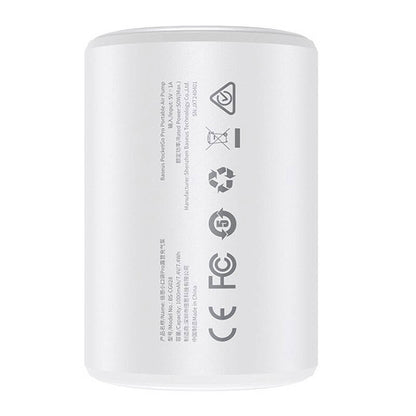 Baseus PocketGo Portable Pump (white) - Product Image 3