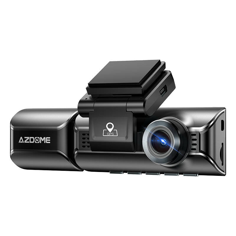 4K front camera, 1080p rear camera and internal IR, Azdome M550Pro, WiFi 5G/2.4G, GPS, G-Sensor, USB mini + 64GB memory card