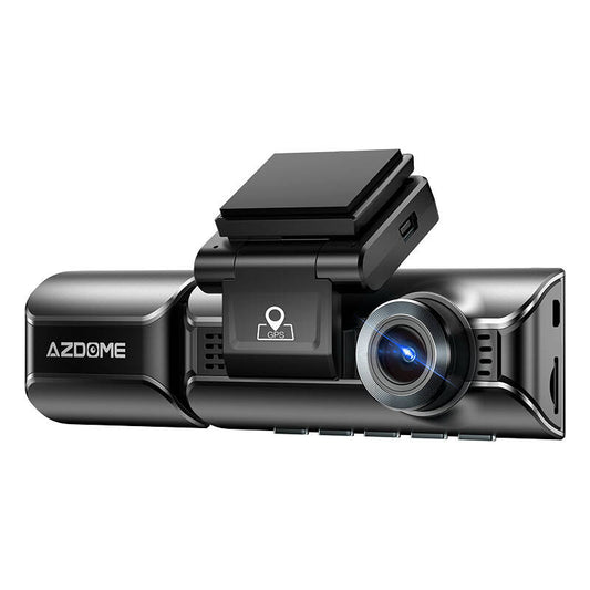 4K front camera, 1080p rear camera and internal IR, Azdome M550Pro, WiFi 5G/2.4G, GPS, G-Sensor, USB mini + 64GB memory card