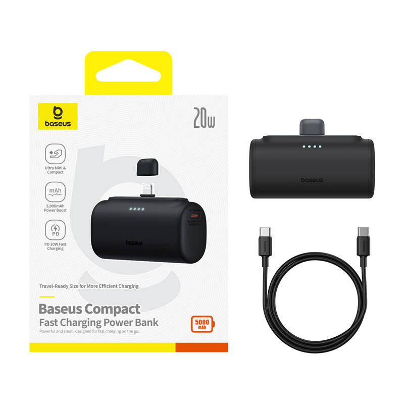 Powerbank OS-Baseus Compact IP 5000mAh 20W (black) - Product Image 8