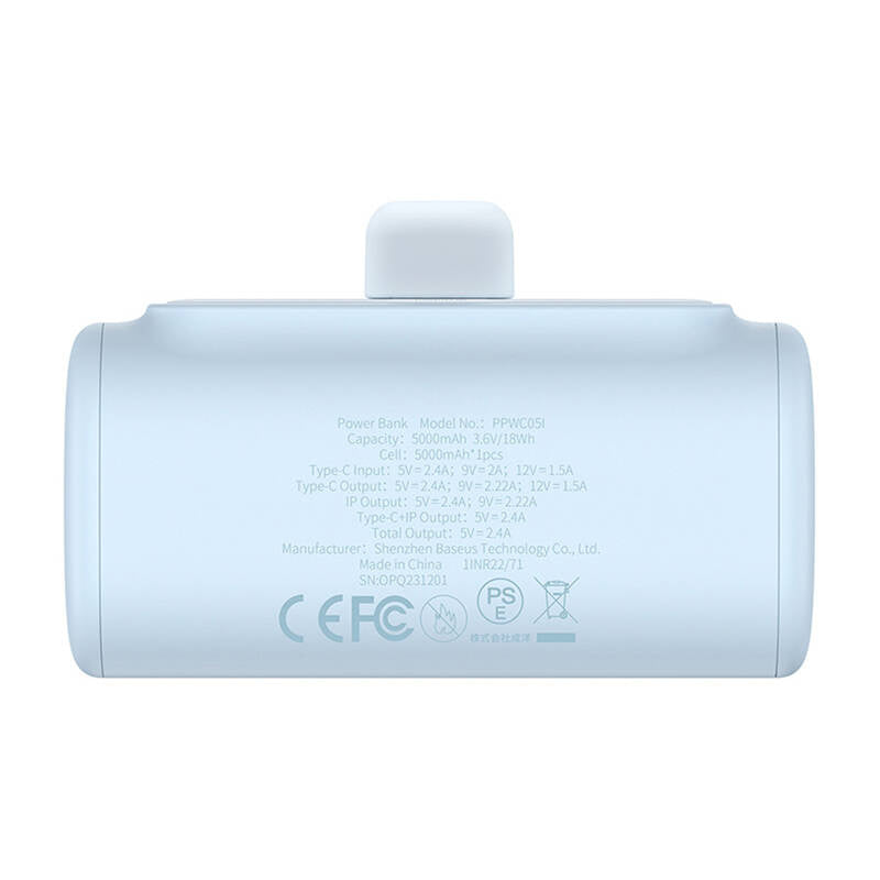 Powerbank OS-Baseus Compact IP 5000mAh 20W (blue) - Product Image 5