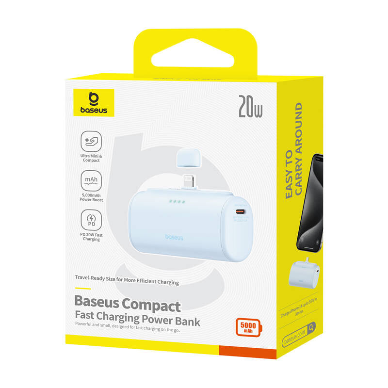 Powerbank OS-Baseus Compact IP 5000mAh 20W (blue) - Product Image 6