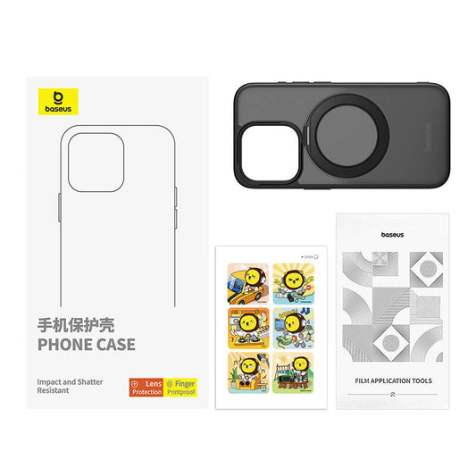 Baseus SkyRing 360° Case with stand for iP 13/14 (black) - Product Image 2