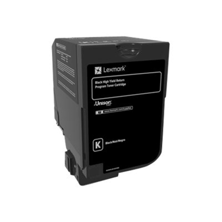 Lexmark 25K Black Return Program Toner Cartridge (CX725) | Lexmark Black