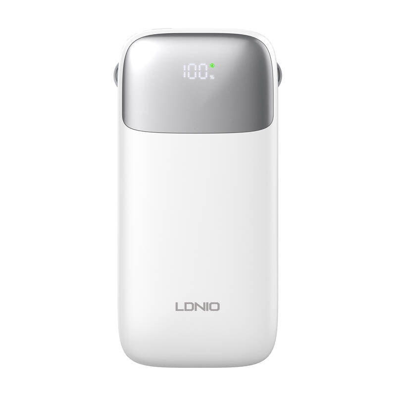Powerbank LDNIO PQ20 22.5W 20000mAh USB-C, lightning (biały) - Product Image 3