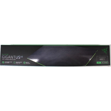 SALE OUT. | Razer | Rubber foam | Gigantus V2 Soft, 3XL | Gaming mouse pad | Black | USED AND DIRTY