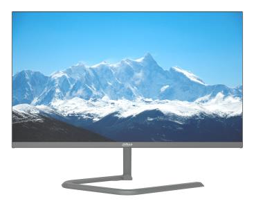 LCD Monitor DAHUA 23.8 " 1920 x 1080 pixels Full HD Native aspect ratio 16:9 LED Flat DHI-LM24-C201P