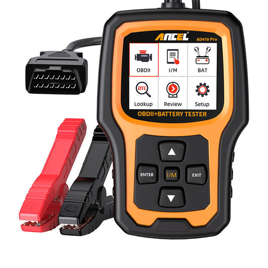 2in1 Diagnostic Scanner OBD2 and Battery Tester Ancel AD410 PRO - Product Image 2