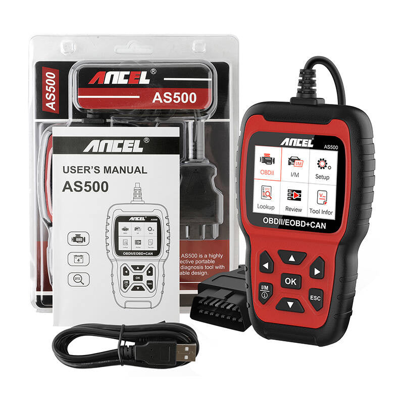 Diagnostic Scanner OBD2 Ancel AS500/AC105 - Product Image 5
