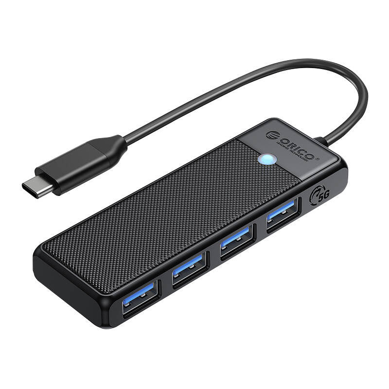 Orico Hub 4in1 USB A3.0x4 (black) - Product Image 1