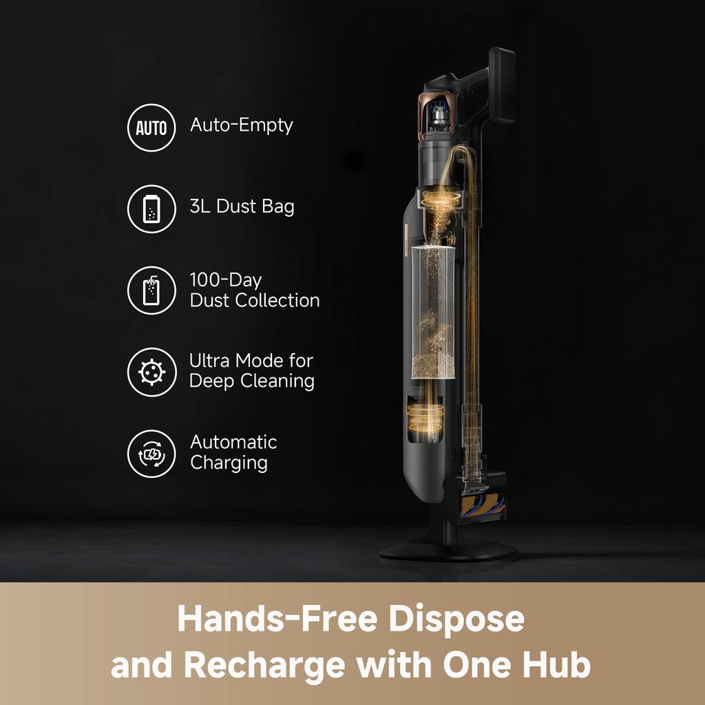 Vacuum Cleaner DREAME Z20 Station Dry Stick vacuum Suction power 140000 Pa 2.19kg VZV25A