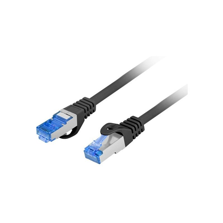 Lanberg | Patch Cord cat. 6 FTP | PCF6A-10CC-0025-BK | S/FTP | S/FTP shielding type – Aluminium braid on wire and each p