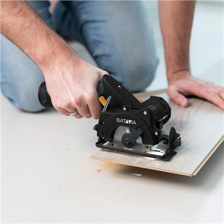 Batavia B.V. | 12V Cordless Circular Saw 85 mm - Fixxpack 2.0 Set (incl. 2.0Ah battery & USB-C charging cable)