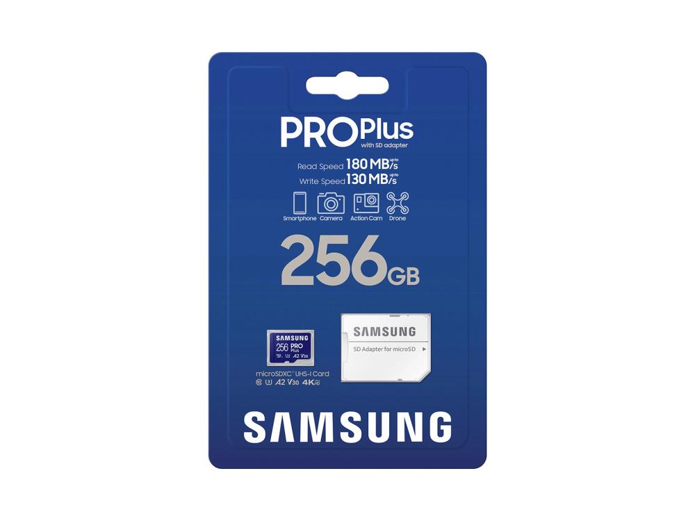 MEMORY MICRO SDXC PRO+ 256GB/W/ADAPT. MB-MD256SA/EU SAMSUNG