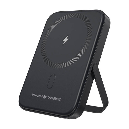 Choetech B742 5000mAh 20W PD magnetic powerbank with stand (black) - Product Image 1