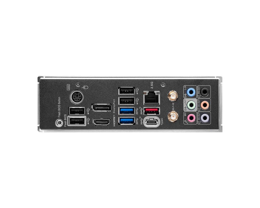 Mainboard MSI Intel Z790 LGA1700 ATX Memory DDR5 Memory slots 4 1xPCI-Express 1x 3xPCI-Express 16x 4xM.2 1xHDMI 1xDisplayPort 4xUSB 2.0 3xUSB 3.2 1xUSB-C 1xPS/2 6xAudio port Z790GAMINGPLUSWIFI