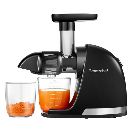 AMZCHEF 1501-BK-SM slow-running juicer (black) - Product Image 1