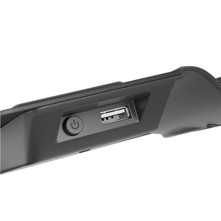 GENESIS Laptop cooling pad, OXID 550 15.6-17.3 5 FANS, LED LIGHT, 1 USB | Genesis | Laptop cooling pad, OXID 550 | Black