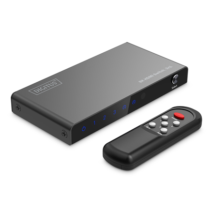 Digitus 8K HDMI Switch, 3x1 | DS-55333 | Black