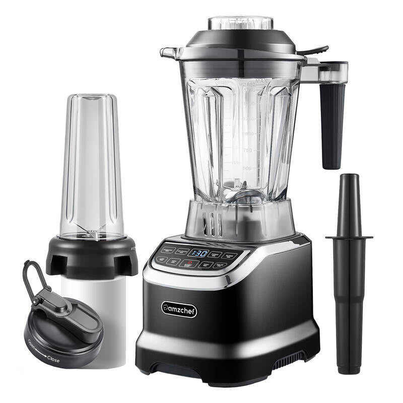 AMZCHEF ZM5003-BK cup blender (black) - Product Image 1