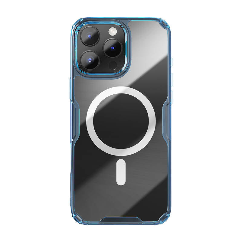 Nillkin Nature TPU Pro Magnetic iPhone 16 Pro Case (blue) - Product Image 1
