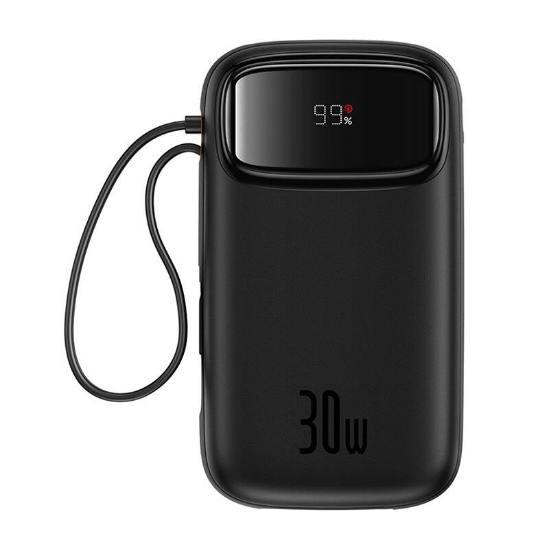 Powerbank Baseus QPow 2 20000mAh 30W 2xUSB-C (black) - Product Image 1