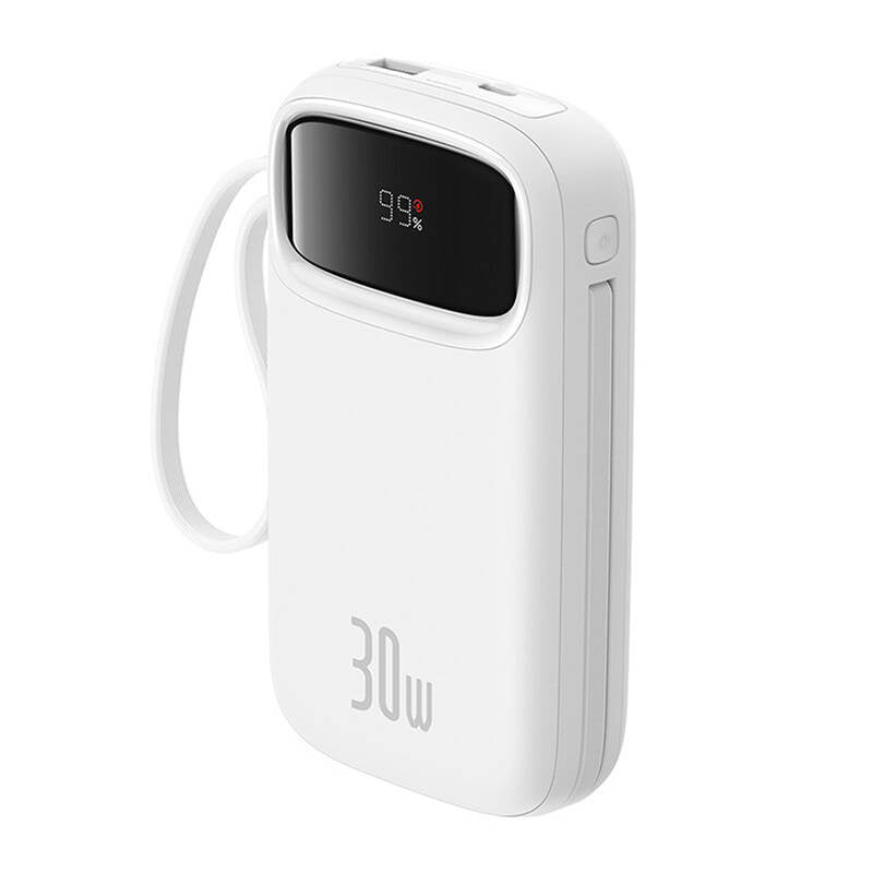 Powerbank Baseus QPow 2 20000mAh 30W 2xUSB-C (white) - Product Image 3